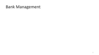 Liquidity Management in a Bank [upl. by Elleirbag]