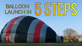 5 STEPS to a successful hot air balloon setup [upl. by Peednama]