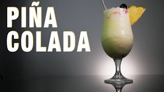 How to Make a Pina Colada  Cocktail Cards [upl. by Aneroc]