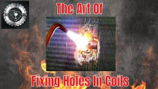 HVAC Training  The Art Of Fixing Holes In Coils [upl. by Ixel]