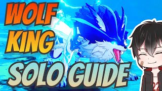 Wolf King Solo Boss Guide amp Cheese Trick BoreasAndrius  Genshin Impact [upl. by Akemak]