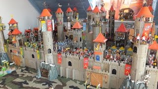 Playmobil Knights in Attack Part 2 Castle  Diorama  Playmobil Ritter im Angriff Ritterburg [upl. by Stempson]