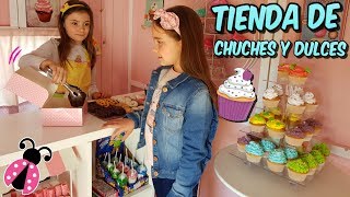 MI TIENDA DE CHUCHES Y DULCES 🍭🍬 Los juguetes de Arantxa [upl. by Chemar]