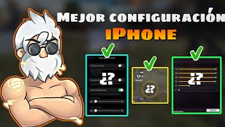 ✅LA MEJOR SENSIBILIDA PARA IPHONE 11 EN FREE FIRE 🔫👑 [upl. by Ainattirb]