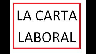 Carta laboral  cómo hacer y ejemplos [upl. by Vani]