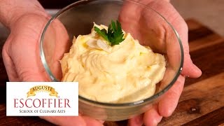 Chef Tutorial How To Make Aioli [upl. by Ayadahs576]