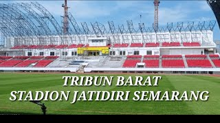 Tribun Barat Stadion Jatidiri Semarang [upl. by Zurheide15]