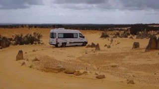 The Pinnacles Nambung National Park Western Australia [upl. by Lativa]