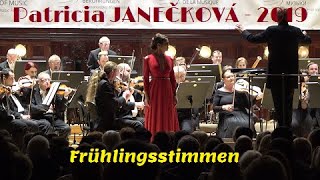 Patricia Janečková  quotFrühlingsstimmenquot Johann Strauss II Smetana Hall Prague  27122019 [upl. by Madaih]