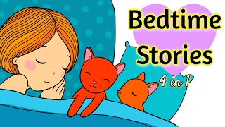 Sleep Meditation for Kids BEDTIME STORIES 4 in 1 Sleep Stories Collection [upl. by An579]