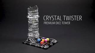 Gamegenic  Crystal Twister – Premium Dice Tower [upl. by Noteek]