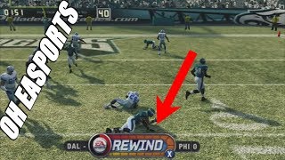 REMEMBER THE REWIND FEATURE IN MADDEN [upl. by Aznecniv509]