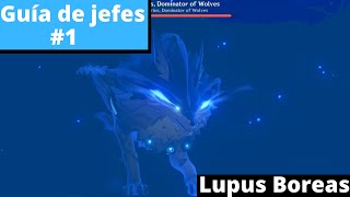 Genshin impact Guia de jefes Lupus Boreas [upl. by Wilscam]