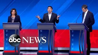 Democratic candidates debate Education  ABC News [upl. by Rennoc]