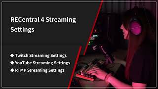 RECentral 4 Streaming Setup [upl. by Aileahcim531]