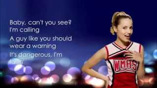 Glee  Toxic Lyrics [upl. by Eeloj]