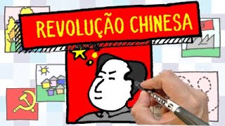 REVOLUÇÃO CHINESA  História desenhada [upl. by Yennaiv]