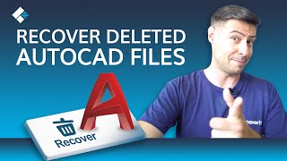 How to Recover Unsaved or Deleted AutoCAD Files 4 Methods [upl. by Renraw]