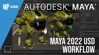 Autodesk Maya 2022 USD Workflow for Beginners [upl. by Aisyat]