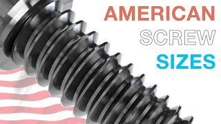 American Screw Sizes Explained [upl. by Hake850]