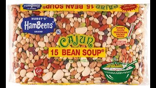 Instant Pot Cajun 15 Bean Soup with Andouille Sausage  Hursts HamBeens [upl. by Seton]