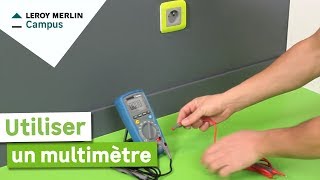 Comment utiliser un multimètre  Leroy Merlin [upl. by Ursola]