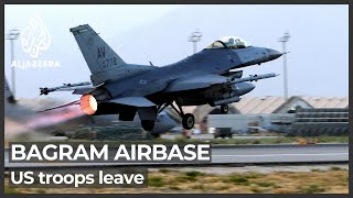 US forces leave Afghanistan’s Bagram airbase after 20 years [upl. by Odarnoc148]