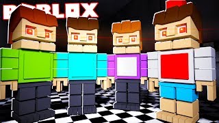 THE PALS BECOME FNAF ANIMATRONICS IN ROBLOX [upl. by Alikee407]