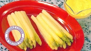 Asperges sauce mousseline [upl. by Bekha]