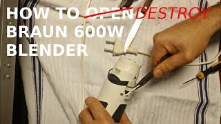 How to repair Braun 600W blender [upl. by Boony412]