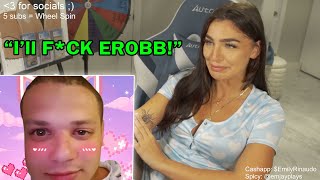 Mizkifs Sister Down Bad For Erobb221 [upl. by Ettigirb]