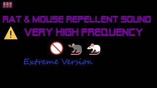 ⚠️Extreme Version 🚫🐀🐁 Rat amp Mouse Repellent Sound Very High Frequency 3 Hour [upl. by Frank284]