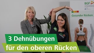 3 Dehnübungen für den oberen Rücken am Arbeitsplatz [upl. by Pinckney]