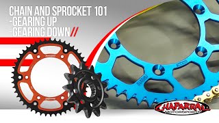 Chain and Sprocket 101  Gearing Up  Gearing Down  Finding the Best Gear Ratio [upl. by Burck]