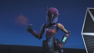 Star Wars Rebels  Sabine Wren vs Stormtroopers 1080p [upl. by Bezanson]