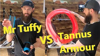 Mr Tuffy Tire Liners vs Tannus Armour Foam [upl. by Anicnarf]