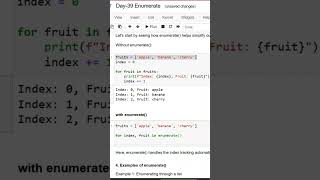 Enumerate Function vs Loops Whats the Best Choice for Python Beginners [upl. by Acinnod396]