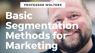 Basic Market Segmentation Models [upl. by Ymot]