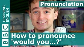 Pronunciation How to pronounce would you [upl. by Elna77]