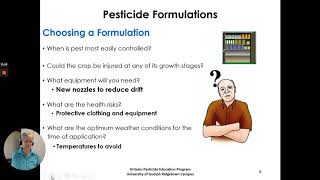 05 Pesticide Formulations Grower Pesticide Safety Course Manual [upl. by Wilow]