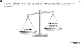 Synergies in mergers and acquisitions [upl. by Buonomo]