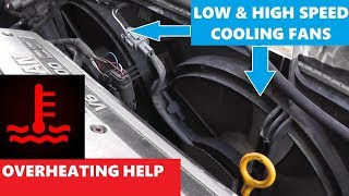 Overheating Help  Testing Cooling Fans  Relays  Connections [upl. by Dlonra]