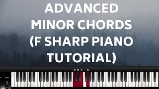 F SHARP F ADVANCED MINOR CHORDS Instructor  Caleb Fadhili [upl. by Eiramrebma]