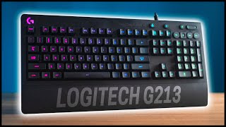 Logitech G213 Prodigy Gaming Keyboard Review [upl. by Michale]