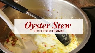 Oyster Stew Recipe  Traditional Oyster Soup  RadaCutlerycom [upl. by Nortyad942]