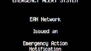 Emergency Alert System  Nuclear Bomb Attack [upl. by Tamah]