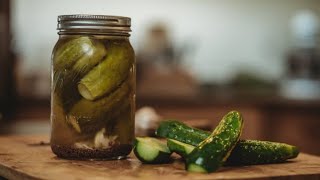 The Quickest Homemade Pickles Ever  Refrigerator Pickle Recipe [upl. by Sylvanus]