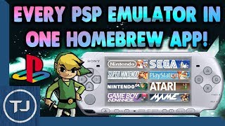 Every PSP Emulator In One Homebrew App [upl. by Eiramit657]