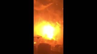 Tianjin Chemical plant explosion in China INSANE [upl. by Frendel]