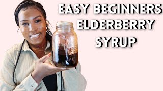 How to Make Elderberry Syrup from Dried Berries Alkaline Approved [upl. by Umeh]